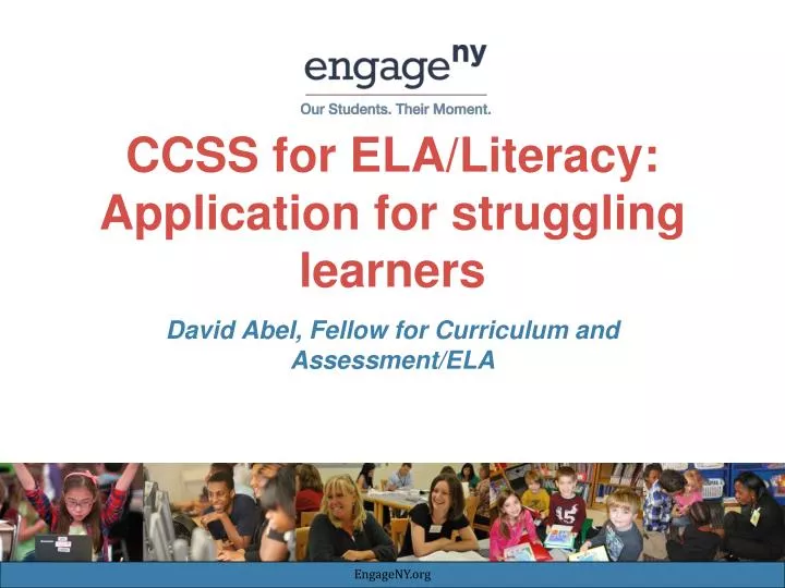ccss for ela literacy application for struggling learners