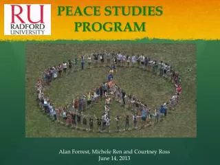 PEACE STUDIES PROGRAM