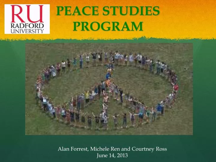 peace studies program