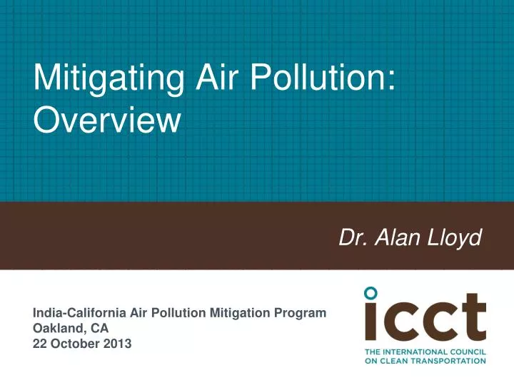 mitigating air pollution overview