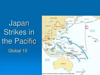 Japan Strikes in the Pacific