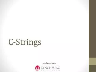 C-Strings