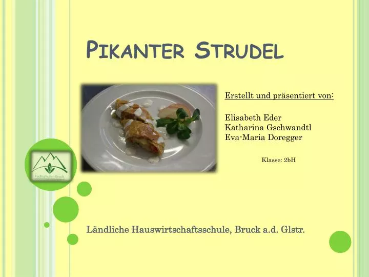 pikanter strudel