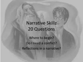 Narrative Skillz 20 Questions