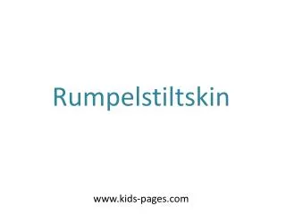 Rumpelstiltskin