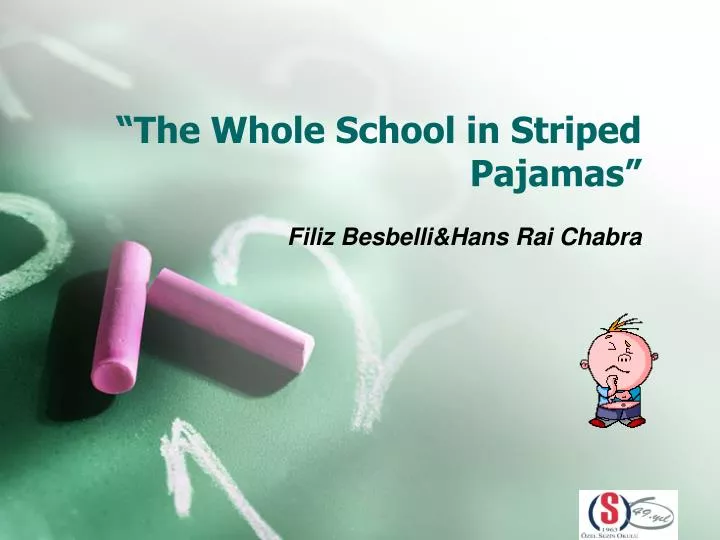 the whole school in striped pajamas
