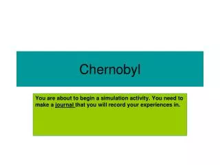 Chernobyl