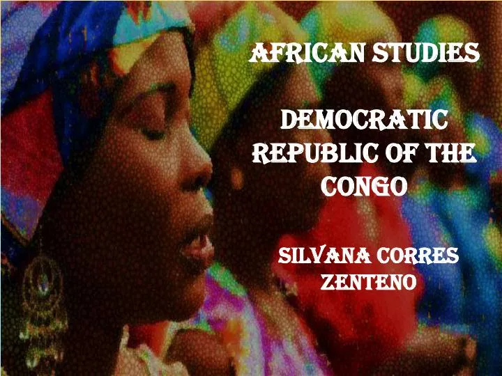 african studies democratic republic of the congo