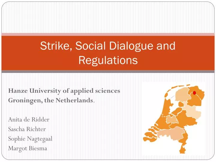 strike social dialogue and regulations