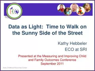 Data as Light: Time to Walk on the Sunny Side of the Street