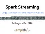 Spark Streaming - slide 1
