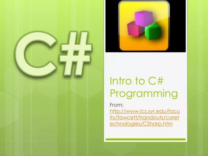 intro to c programming