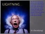 Lightning… - slide 1