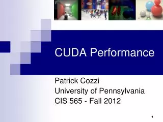 CUDA Performance