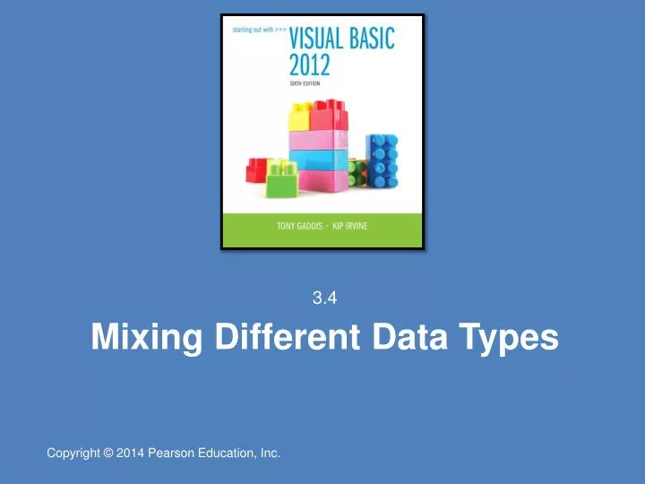 mixing different data types
