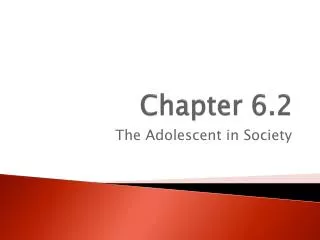 Chapter 6.2