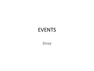 EVENTS