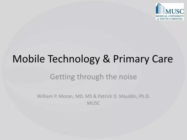 mobile technology primary care