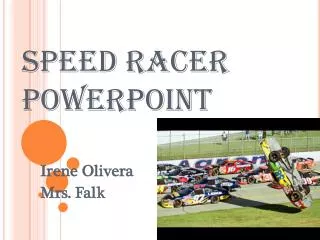Speed Racer PowerPoint