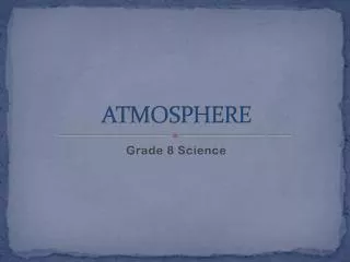 atmosphere