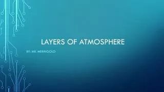 Layers of Atmosphere