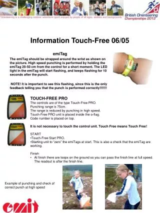 Information Touch- Free 06/05