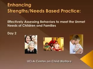 UCLA Center on Child Welfare