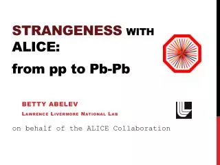 STRANGENESS with ALICE: from pp to Pb-Pb