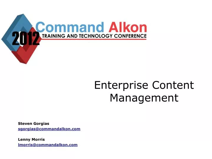 enterprise content management