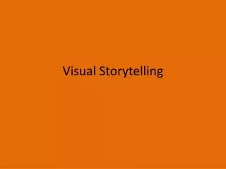 visual storytelling