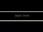 Digital Divide - slide 1
