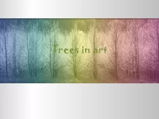 trees in art