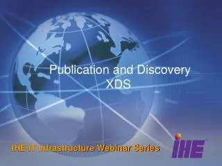 Publication and Discovery XDS