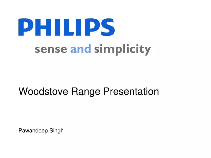 woodstove range presentation