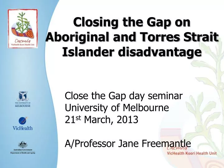 closing the gap on aboriginal and torres strait islander disadvantage
