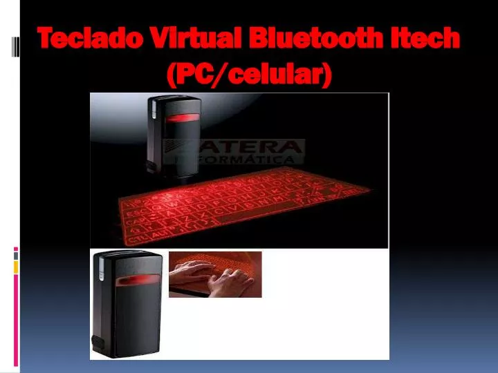 teclado virtual bluetooth itech pc celular