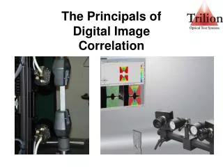 The Principals of Digital Image Correlation