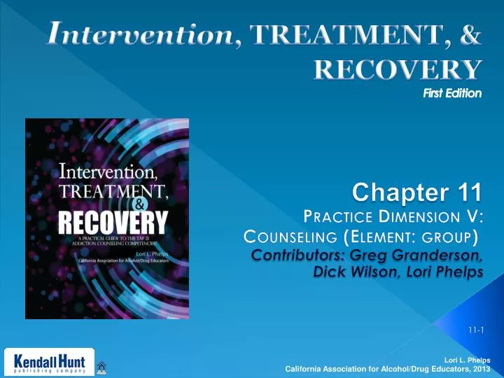 i ntervention treatment recovery first edition