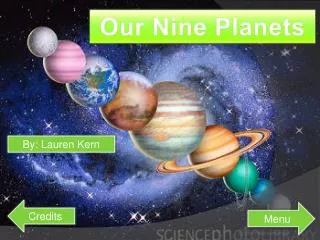 Our Nine Planets