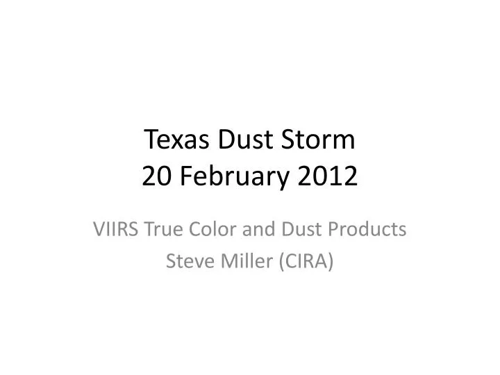 texas dust storm 20 february 2012