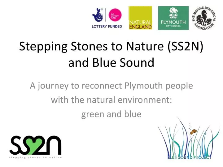 stepping stones to nature ss2n and blue sound