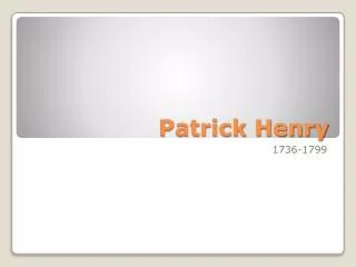 Patrick Henry