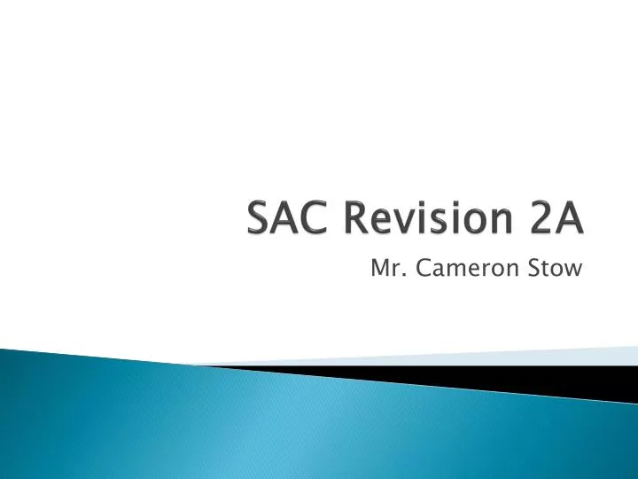 sac revision 2a