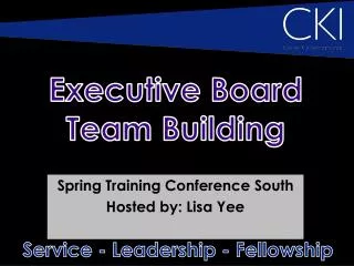 Executive Board Team Building