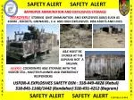 SAFETY ALERT SAFETY ALERT - slide 1