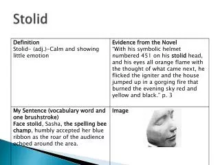 stolid