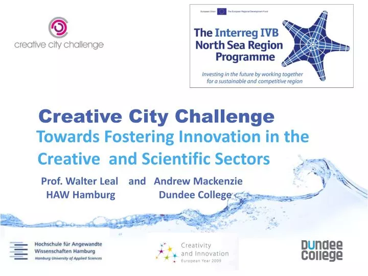 towards fostering innovation in the creative and scientific sectors