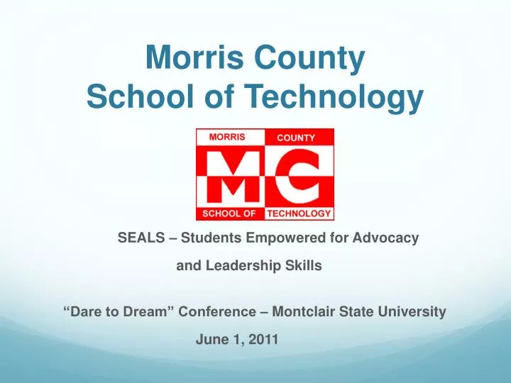 morris county school of technology