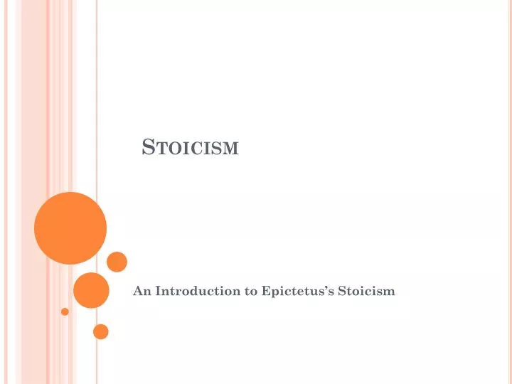 stoicism