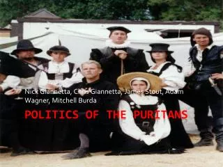Politics of the Puritans